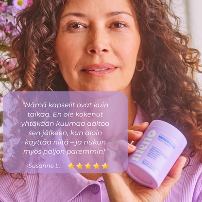 Meno – hormonitasapaino ja vaihdevuosien tuki