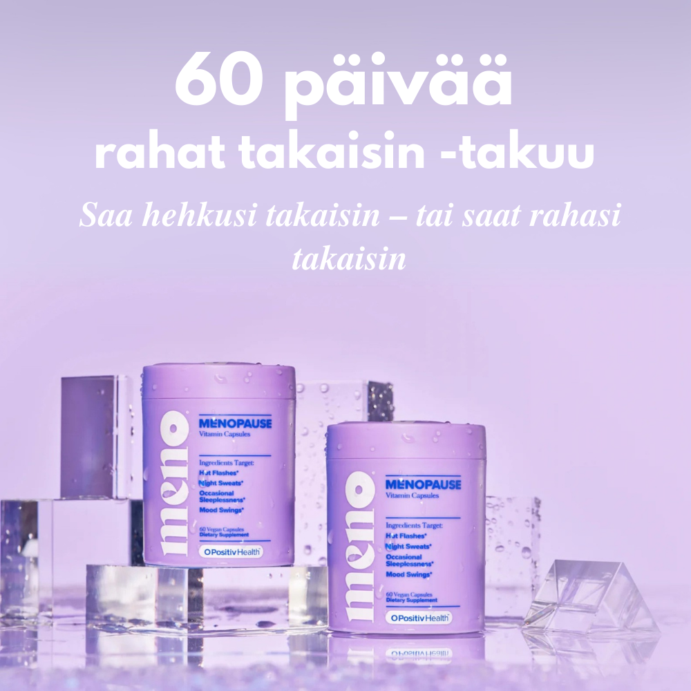 Meno – hormonitasapaino ja vaihdevuosien tuki